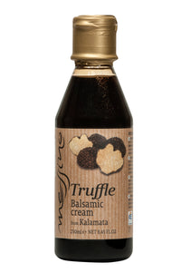 Front label of bottle of Messino Balsamic Glaze with Truffle