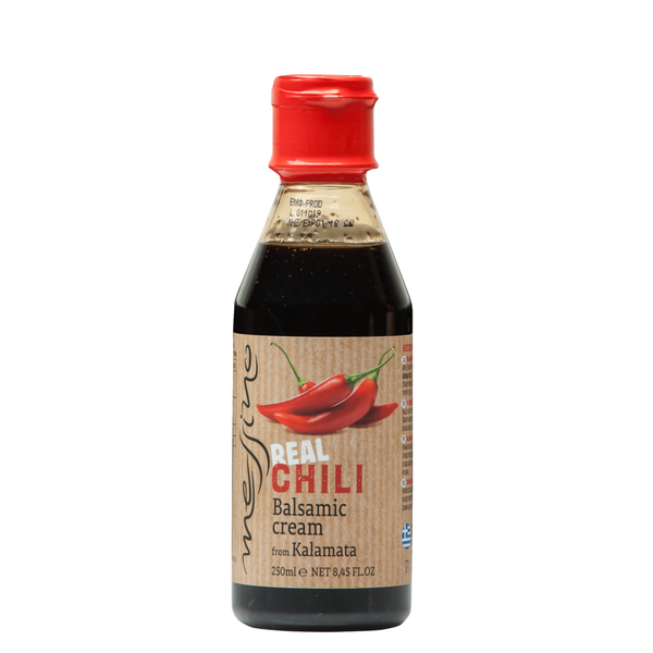 Messino Chili Balsamic Glaze, 250ml | Spicy Balsamic Reduction, Sweet & Heat