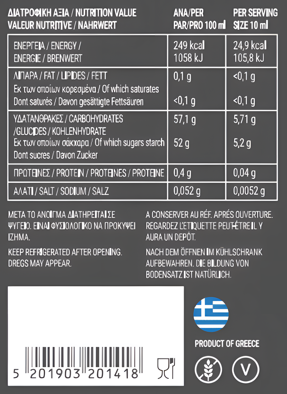 Messino Classic Balsamic Glaze, 250ml | Gourmet Balsamic Reduction, Sweet & Tangy