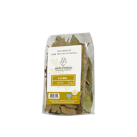 Geusi Vounou Organic Bay Leaves, 10g | Greek Bay Leaf Herb, Whole Aromatic Leaves for Soups & Stews