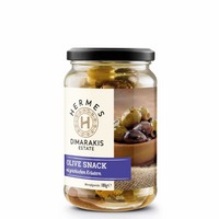 Hermes Organic Olive Snack with Greek herbs, 180g