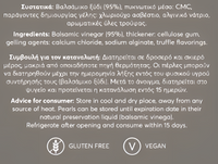 Messino Truffle Balsamic Pearls, 50ml | Gourmet Balsamic Caviar, Rich & Earthy