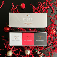 Gift box of Classic, White Balsamic and Pomegranate Pearls